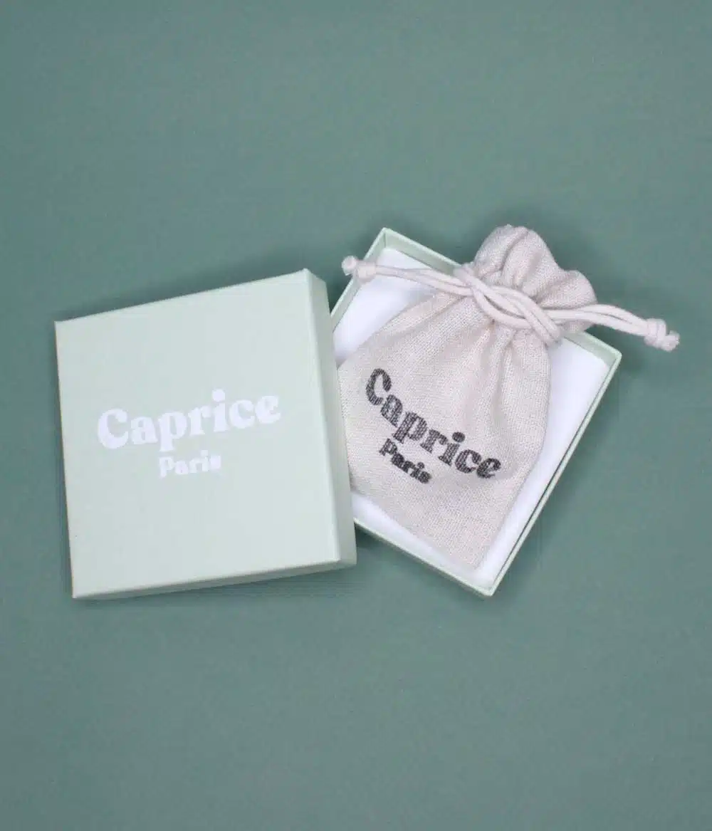 packaging caprice paris boite et pochon éco-responsable made in france