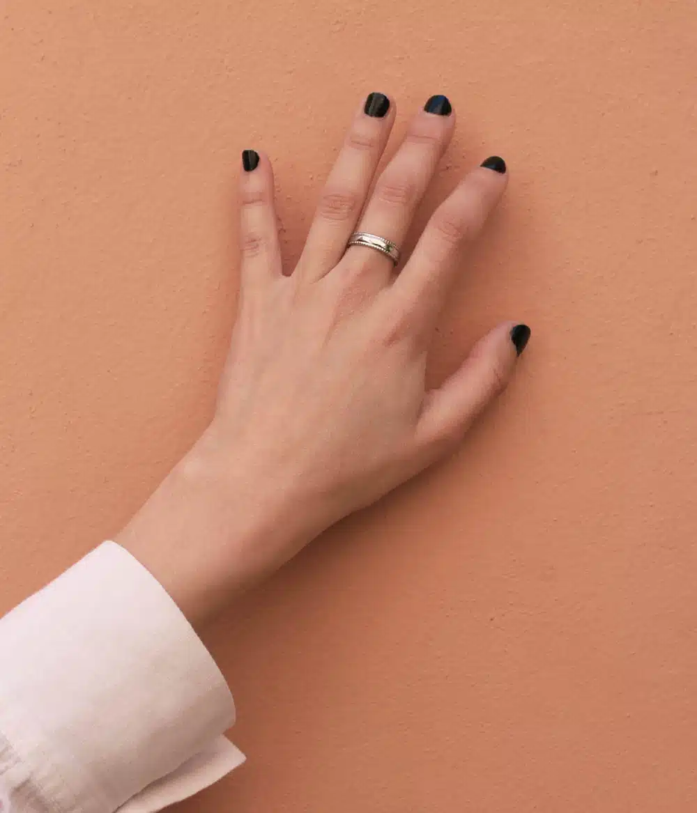 CAPRICE PARIS bijoux créateur bague Flora argent 1