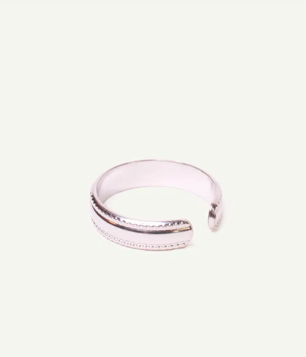 CAPRICE PARIS bijoux créateur bague Flora argent 3