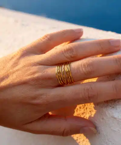 Bague Kyma Or