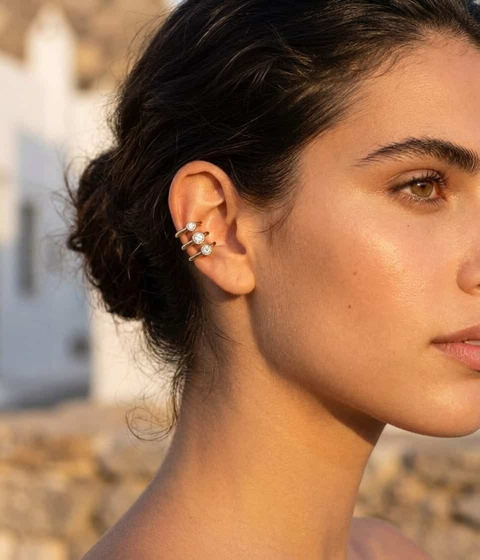 CAPRICE PARIS bijoux créateur earcuff Aura 5
