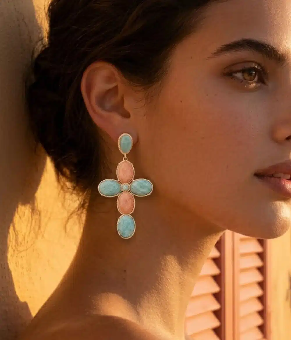 Caprice Paris bijoux créateur boucles d'oreilles Calypso 4