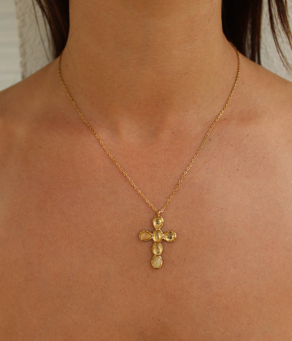 Caprice Paris Bijoux créateur Collier Allegra Nude 3