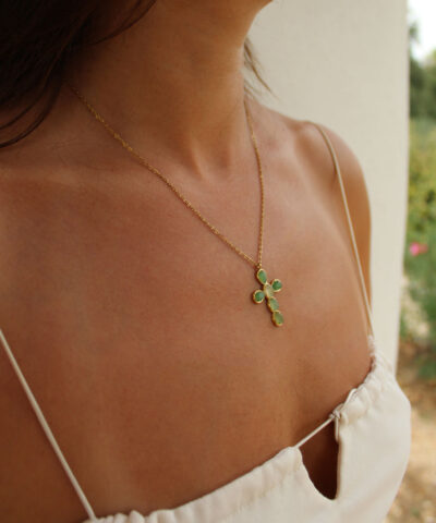 Collier Allegra Vert